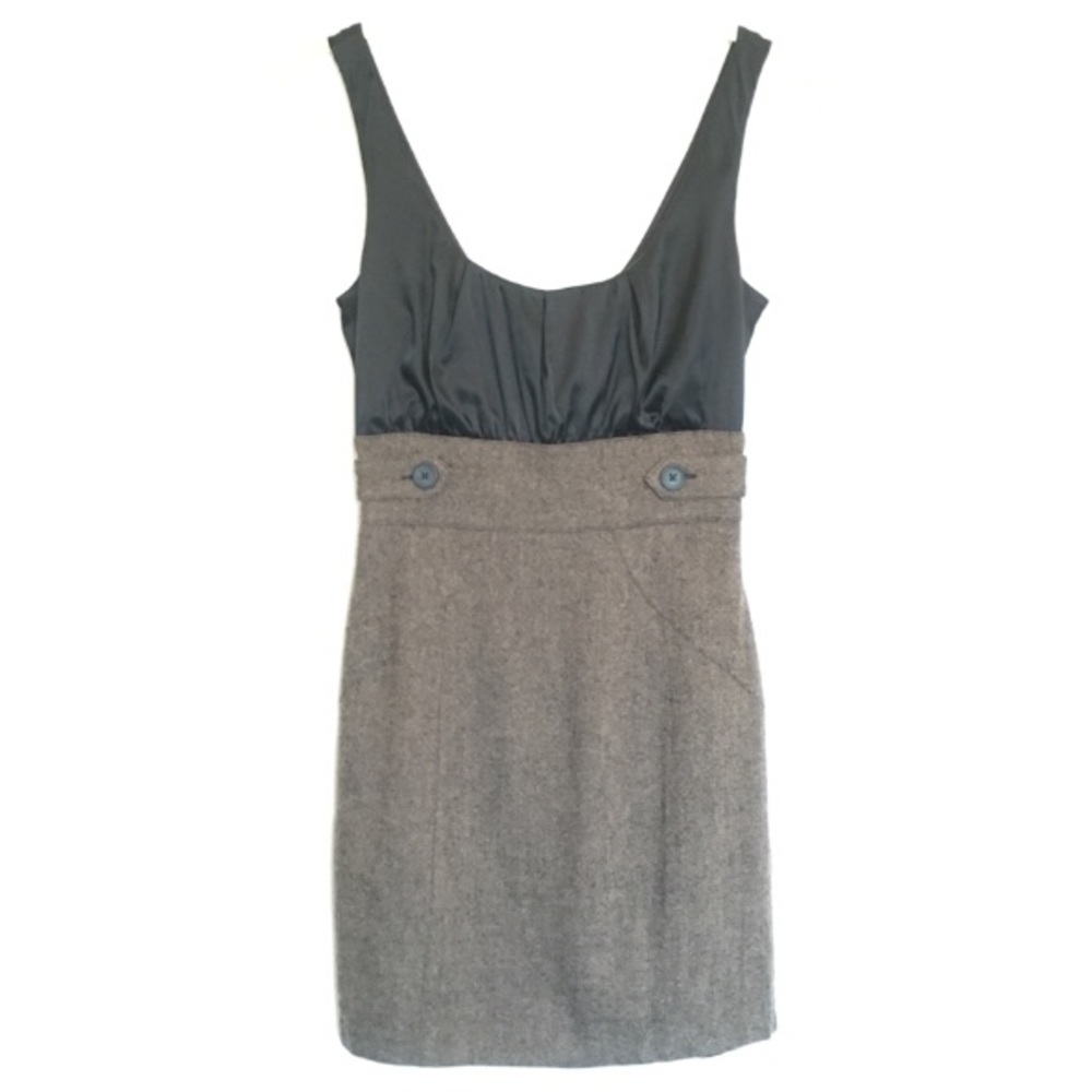 bebe XS Silk/Wool Office Dress